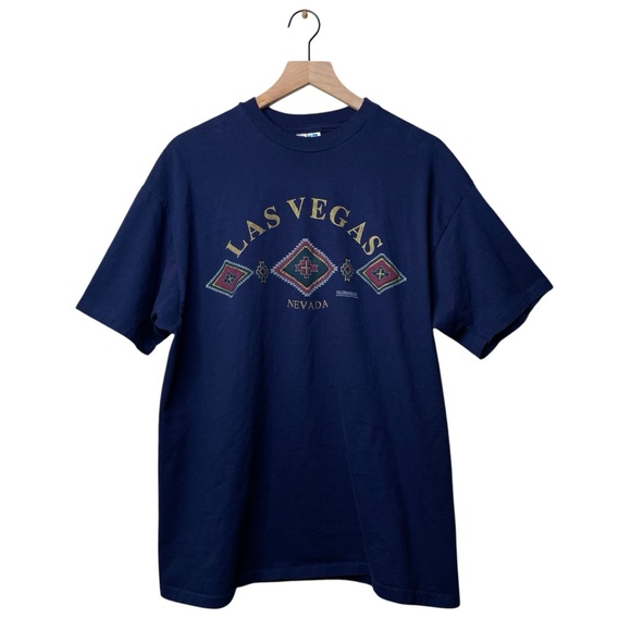 Hanes Other - 90s Vintage Las Vegas Nevada Single Stitch T-Shirt Real American 1993